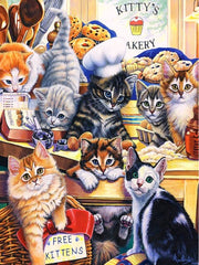 Diamond Painting - Katten Bakkerij - Diamond Paradijs
